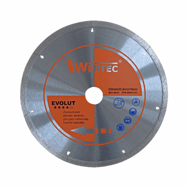 Tarcza diamentowa EVOLUT 230MMx2.0x10 x 25,4 - EVO