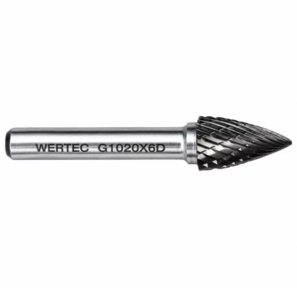 Pilnik obrotowy ostrołukowy TYP G 10x20x65x6mm - G1020X6D