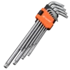 Komplet kluczy Torx 9szt długie HARDEN