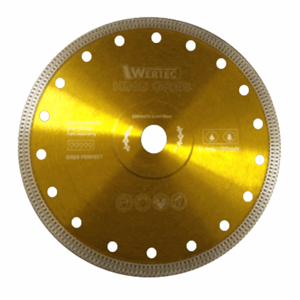 Tarcza Diamentowa KING GRES 230x25,4x10mm - KINGGR