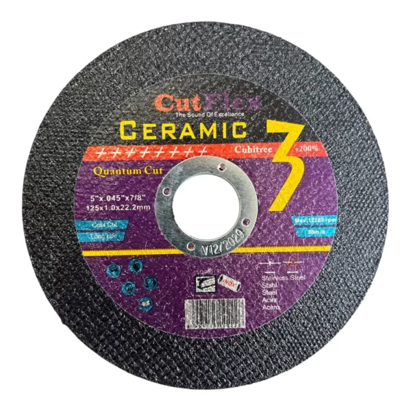 Tarcza do cięcia metalu 125x1 CERAMIC CutFlex  TS1
