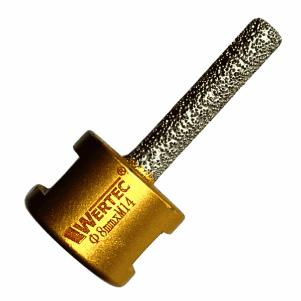 Frez lutowany próżniowo 08x50mm x M14 WERTEC