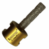 Frez lutowany próżniowo 10x50mm x M14 WERTEC - WTA