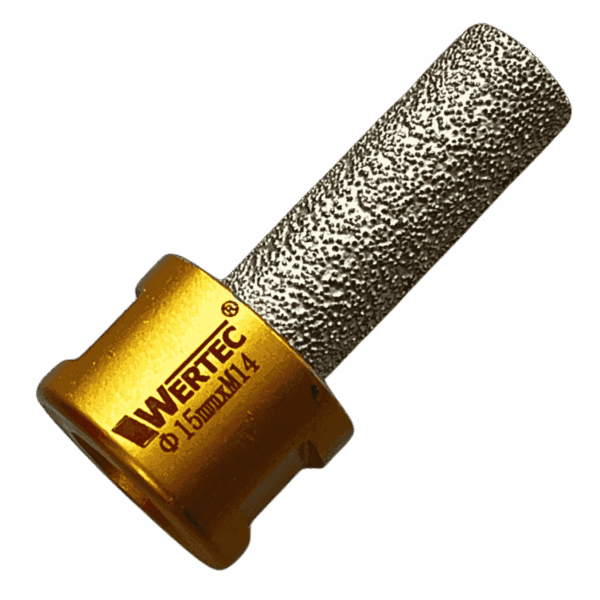 Frez lutowany próżniowo 15x50mm x M14 WERTEC - WTA
