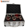 Zestaw koronek 8 el. 6 8 10 12 20 35 40 68mm - WTASL08B