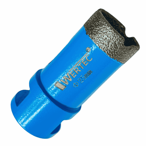 Koronka diamentowa BLUE 25mm WERTEC - WTC25