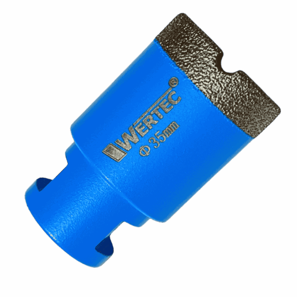 Koronka diamentowa BLUE 35mm WERTEC - WTC35
