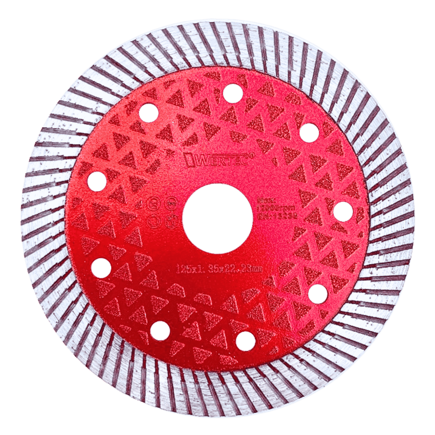 Tarcza diamentowa 125x1,35x22,23 turbo na mokro -