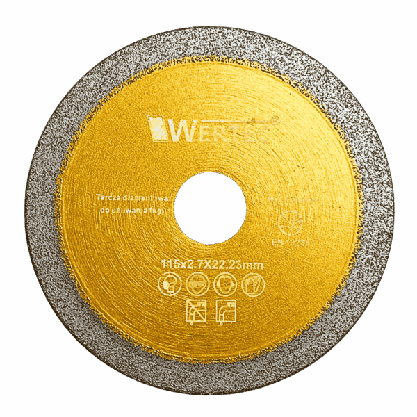 Tarcza do usuwania fugi 115x2,7mm GOLD - WTDCF1152