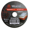 Tarcza diamentow do płytek i szkła 125mm GlassCut WERTEC - WTDPS125