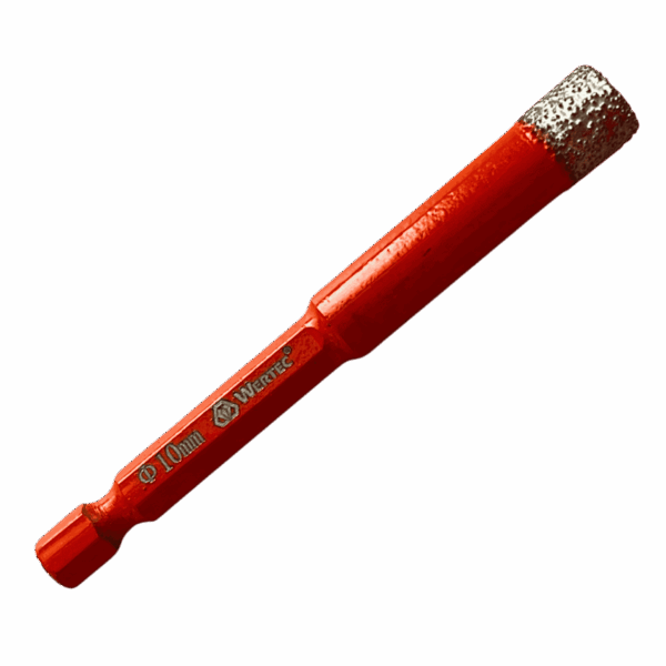 Koronka diamentowa do gresu i glazury 10mm HEX WER